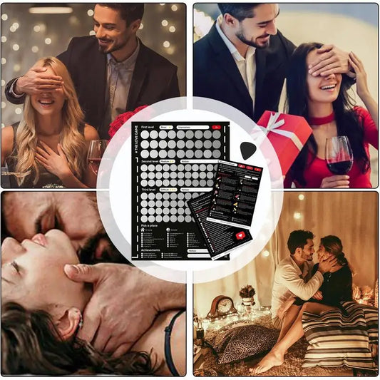 Póster Raspable #LoveGuide - Aventuras Íntimas para Parejas