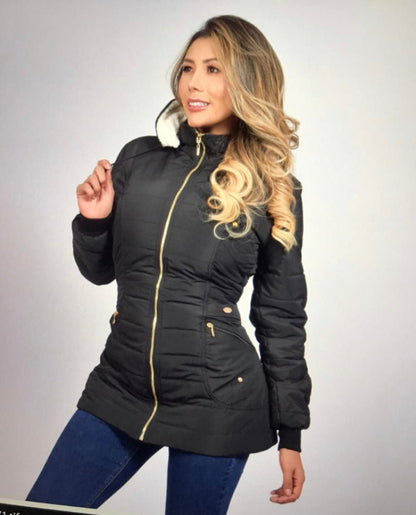 Chaqueta Impermeable con Interior de Tela Ovejera